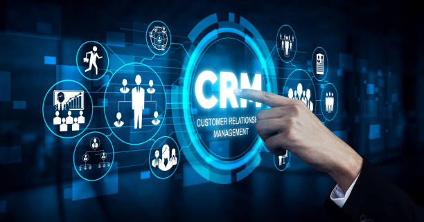 Imagem ilustrativa com mostrando a palavra " CRM "
