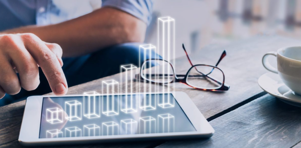 Empresário Analisando Indicadores Financeiros