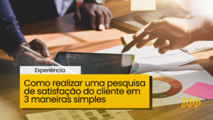 Pesquisa de satisfação do cliente